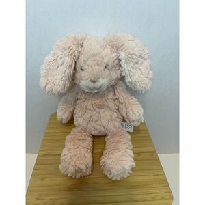Mary Meyer Baby Pink Bunny Rabbit Plush Shaggy Floppy 11" Stuffed Animal Lovey